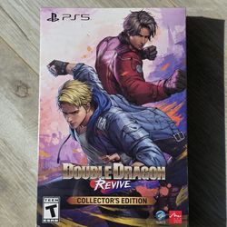 Double Dragon Revive Collector's Edition PS5 (Factory Sealed)