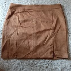 Women's Brown Skirt (L) 