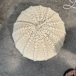 Pouf Beige 