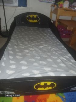 Toddler Batman bed with Mattress