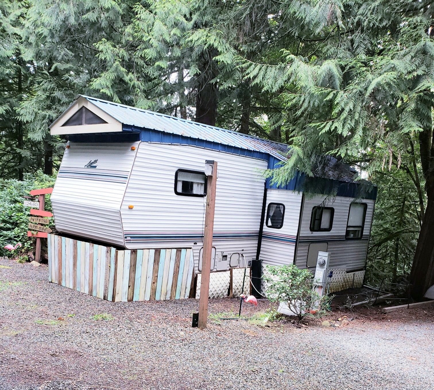 Lake Connor Park, Campsite, with 5th wheel for Sale in Lake Stevens, WA