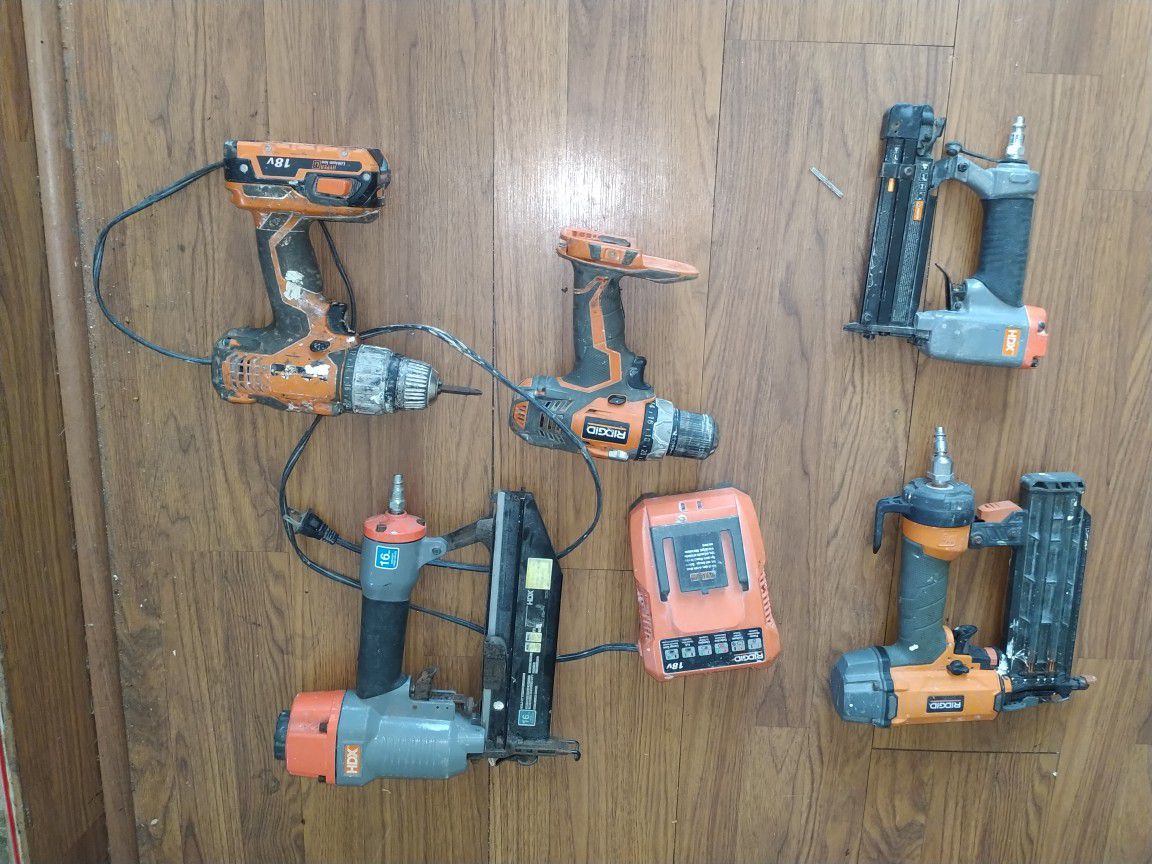 Power Tools Drills And Nail Gun Sets Posted Price For Everything Obo