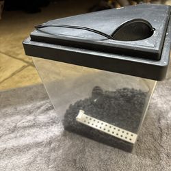 Top Fin Triangle Aquarium Fish Tank