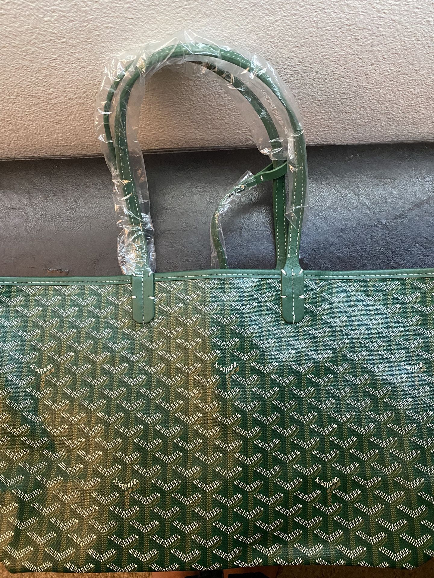 Medium Tote Green Bag