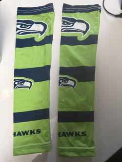 Seattle Seahawks NFL Strong Arm Fan Sleeve Set Of Two