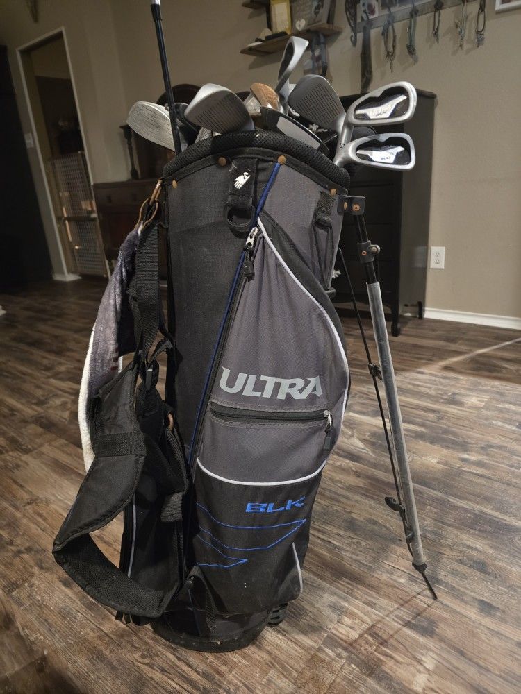 Used Golf Clubs And Bag