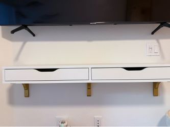 Floating TV stand