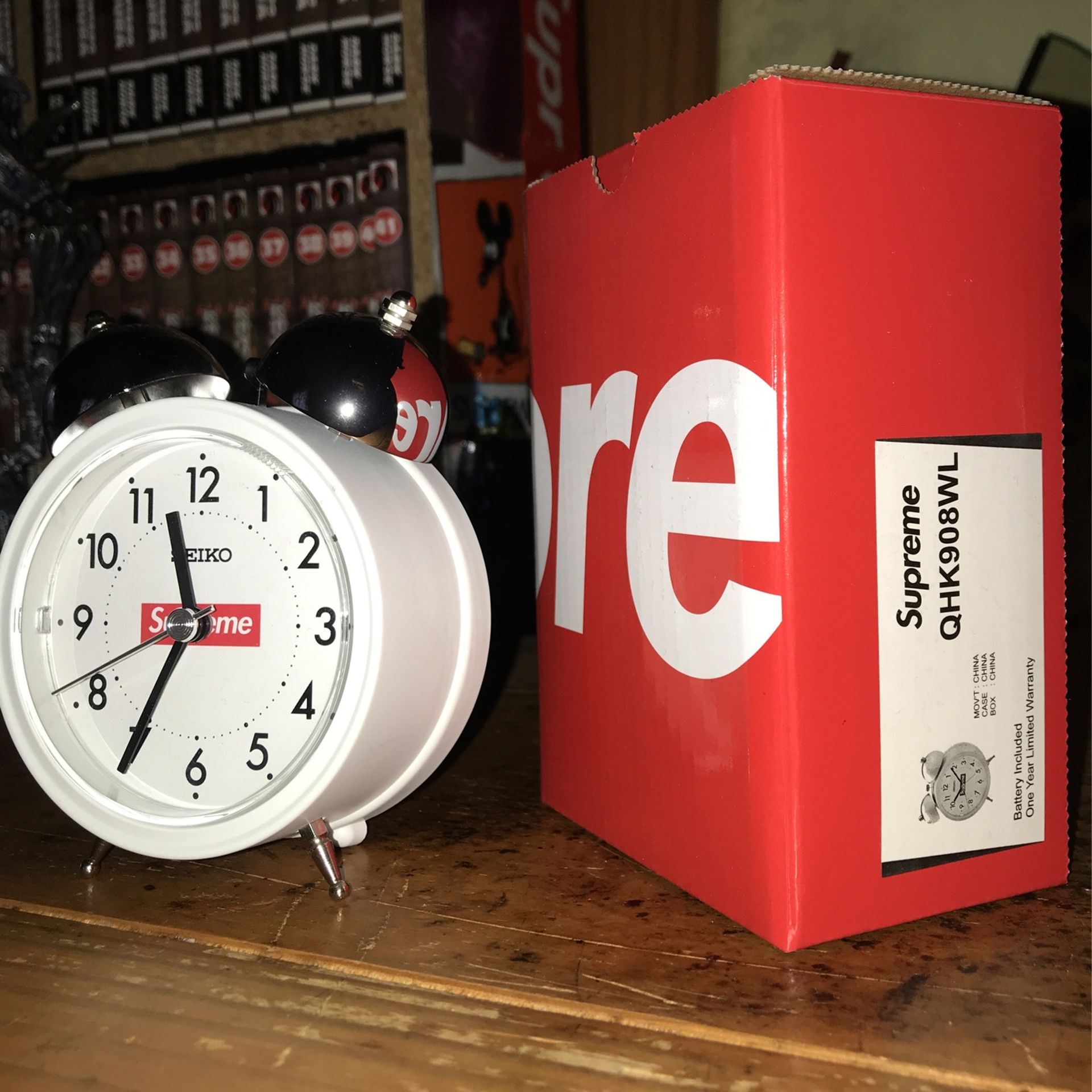 Supreme®/Seiko Alarm Clock seiko supreme Alarm Clock NEW | eBay