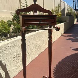 Bombay - Wood Mahogany Valet Stand 