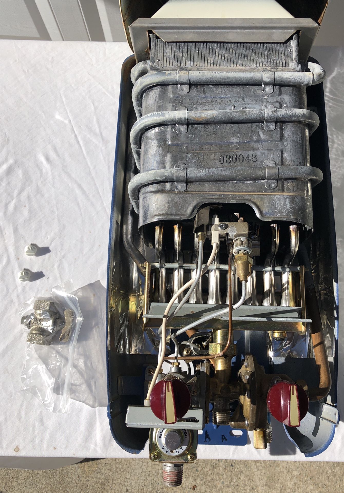 Paloma PH6DP propane LPG offgrid tankless water heater, excellent for