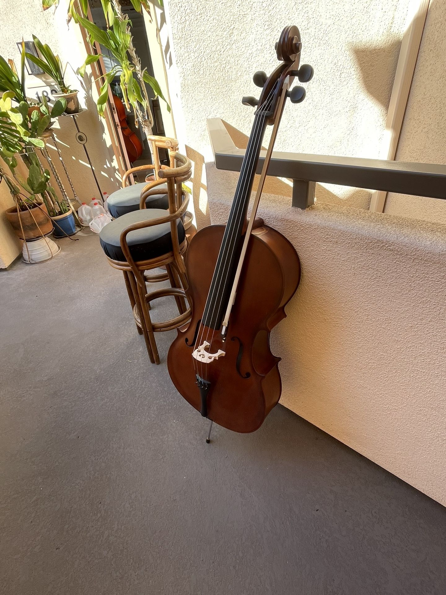 4/4 Cello Old Brown
