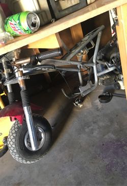 Pocket bike frame