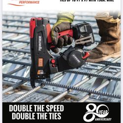 Max  TwinTier Cordless Rebar Wire Tier