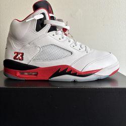 Air Jordan 5 Fire Red Black Tongue – Size 10.5 – Clean