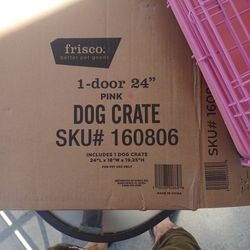 Dog Crate, By Frisco Better Pet Goods.