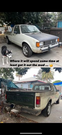 1987 Volkswagen Pickup Truck Rabbit