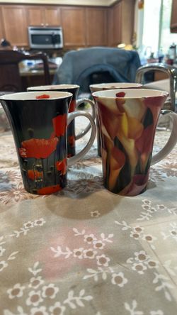 New flower Tall Coffee Mugs