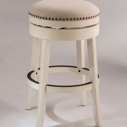 30" Seat Height Bar Stool Hillsdale Tillman Backless Swivel Bar Stools 5688-830A (New in the box)