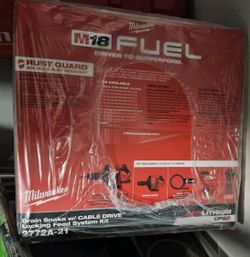 Milwaukee M18 Drain Snake Fuel Cabell Drive New $400