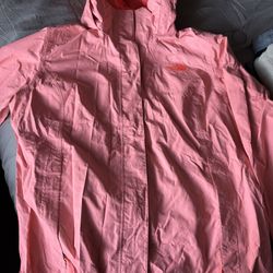 Pink North Face Jacket 