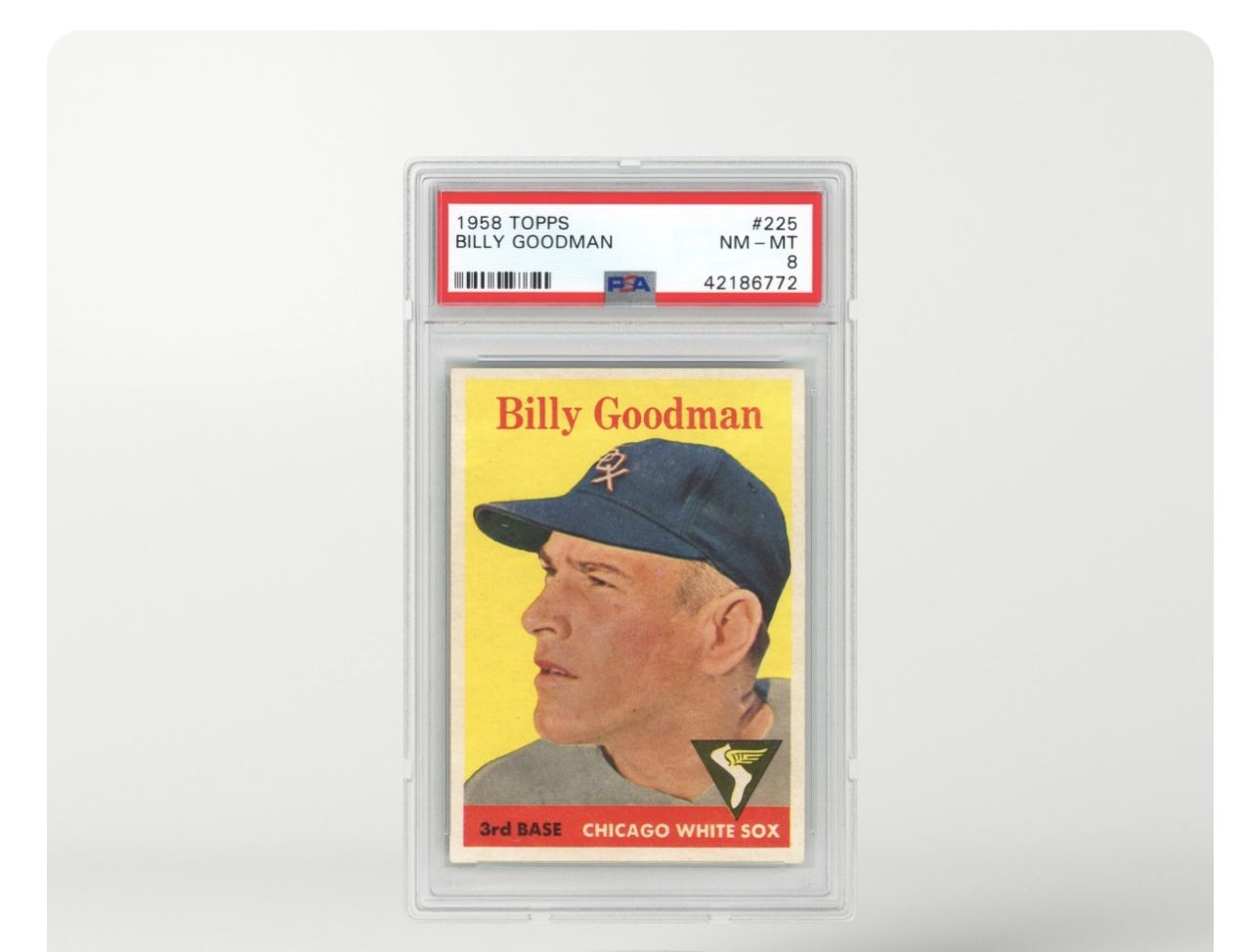 Billy Goodman PSA Grade 8 Card