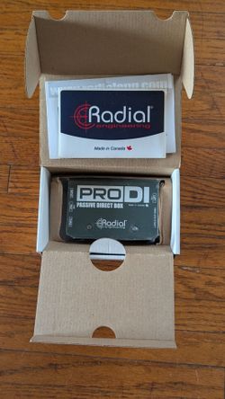 NEW - Radial Mono ProDI DI Box