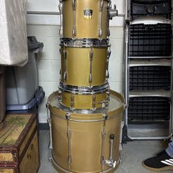 Yamaha Stage Custom Advantage Set w/ Hardware And MANY Add-ons 