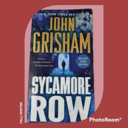 Sycamore Row John Grisham Paperback Book Novel  Sequel to A Time  To Kill 