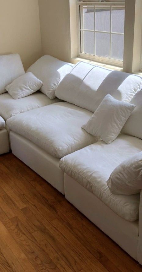 White Cloud Couch Modular Sectional Sofa