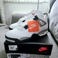 Jordan 4 White Cement Size 12