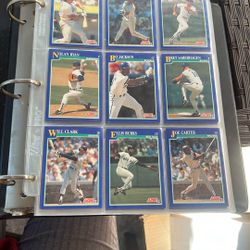 Score 1991 Baseball Cards