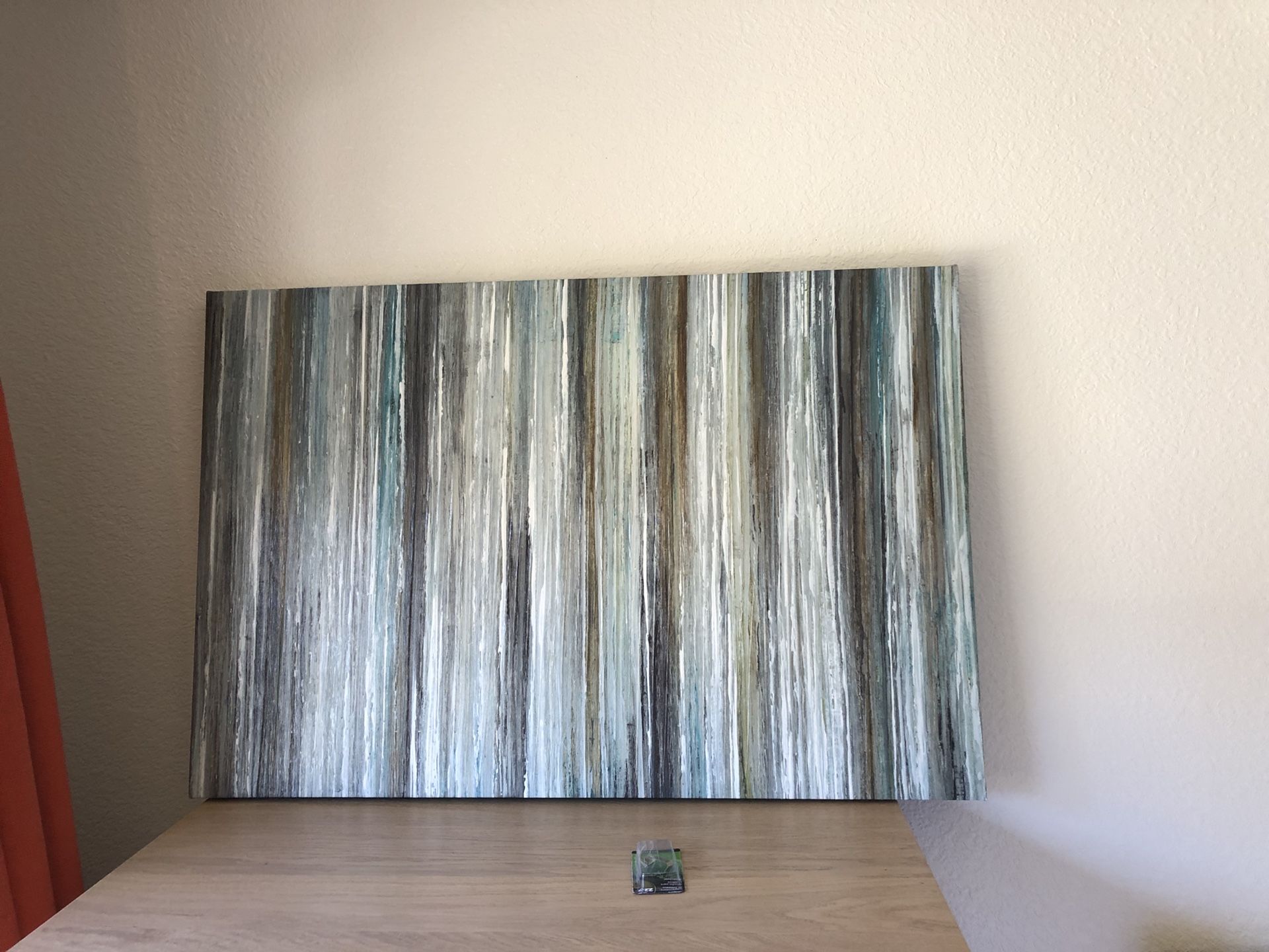 Liz Jardine “On the boardwalk” Canvas art piece