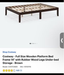 Full size bed