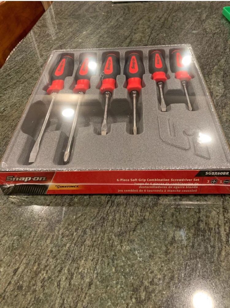 Snap on 6 piece screwdriver Set Brand New