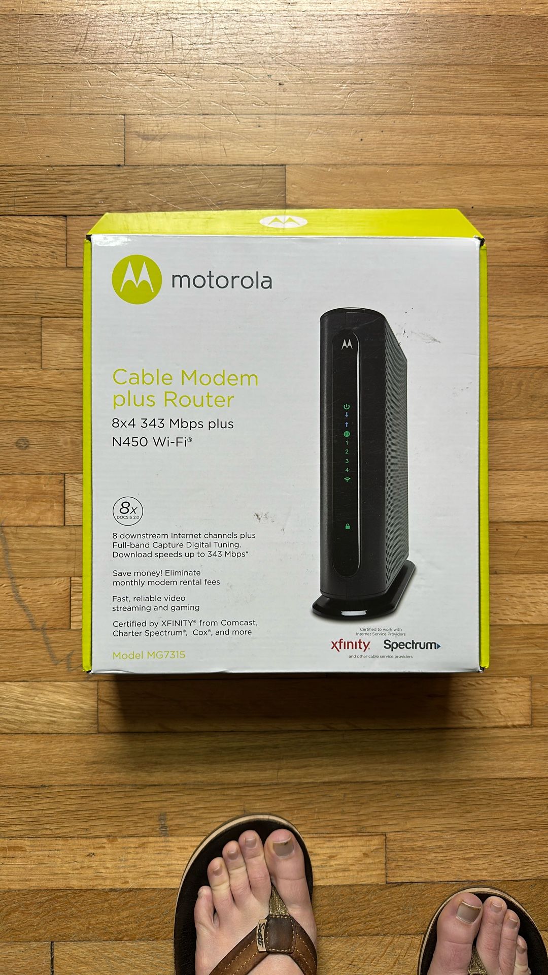 Motorola Cable Modem Plus Router