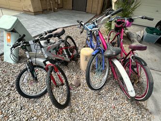 5 bikes