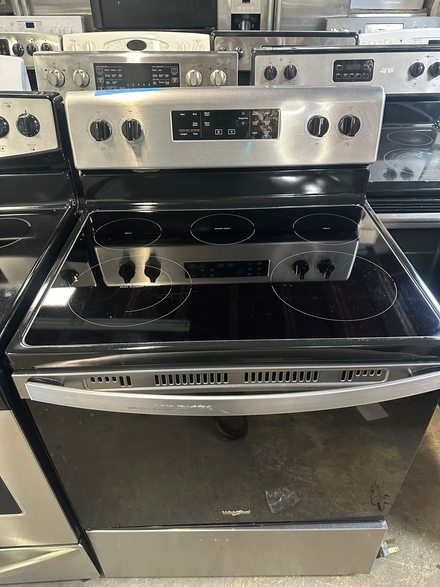 Electric Stove Whirlpool Width 30 Inches