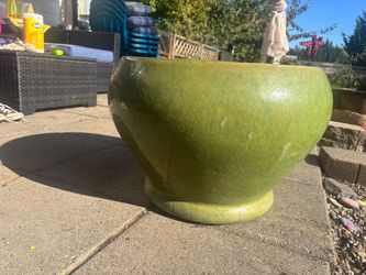 Huge ceramic planter