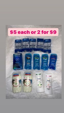 New Deodorant Men And Women Gillette Secret Dove Degree Ban Dry Spray