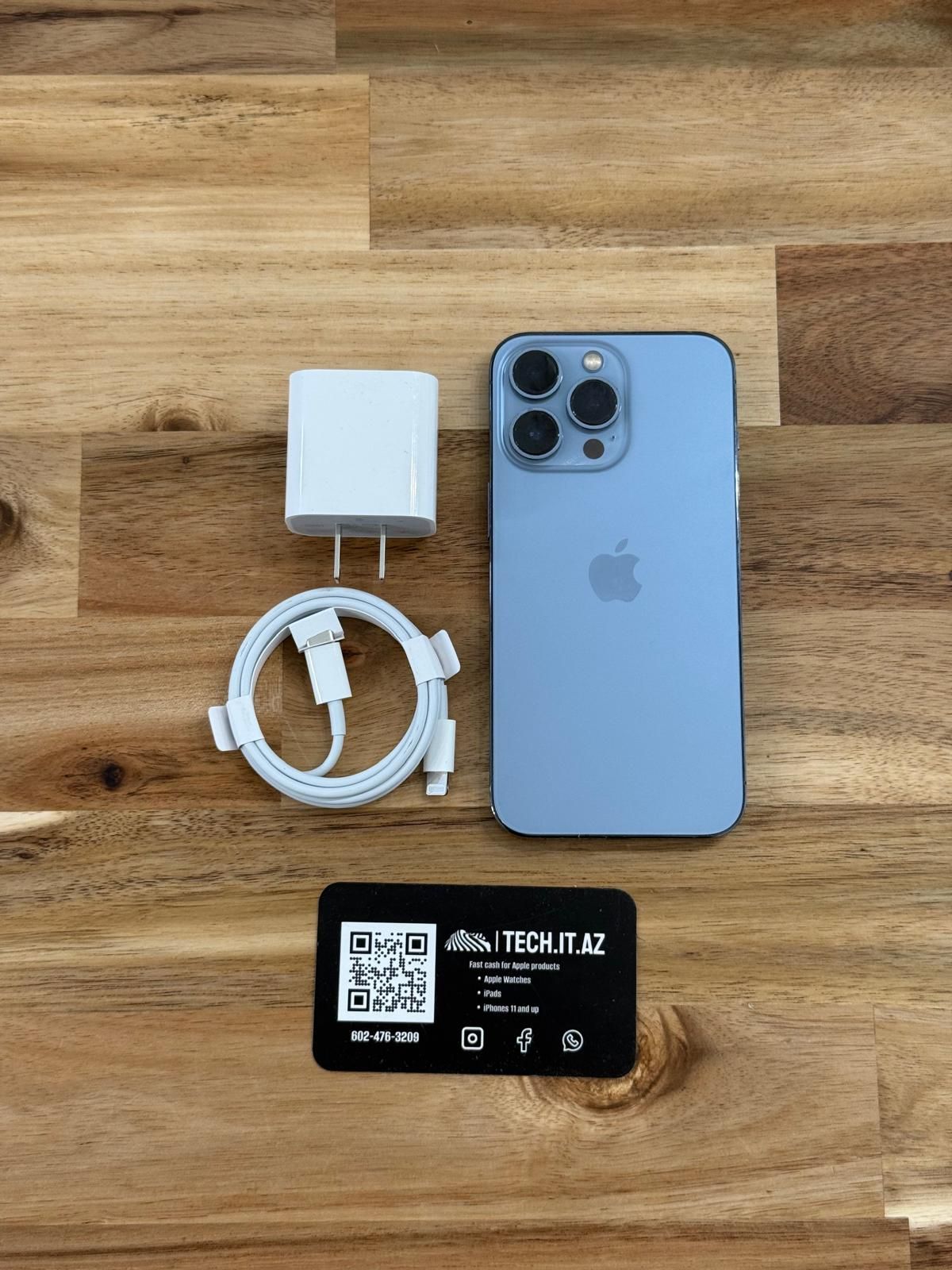 📱 iPhone 13 Pro | 128GB | Sierra Blue | Unlocked (Any Carrier)