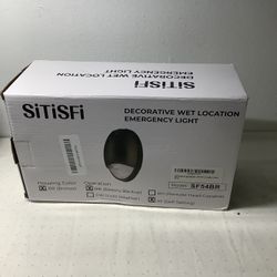 Sitisfi model SF54BR decorative wet location emergency light