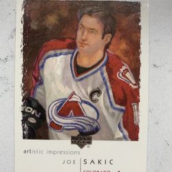2002-03 UD Artistic Impressions Joe Sakic #22 