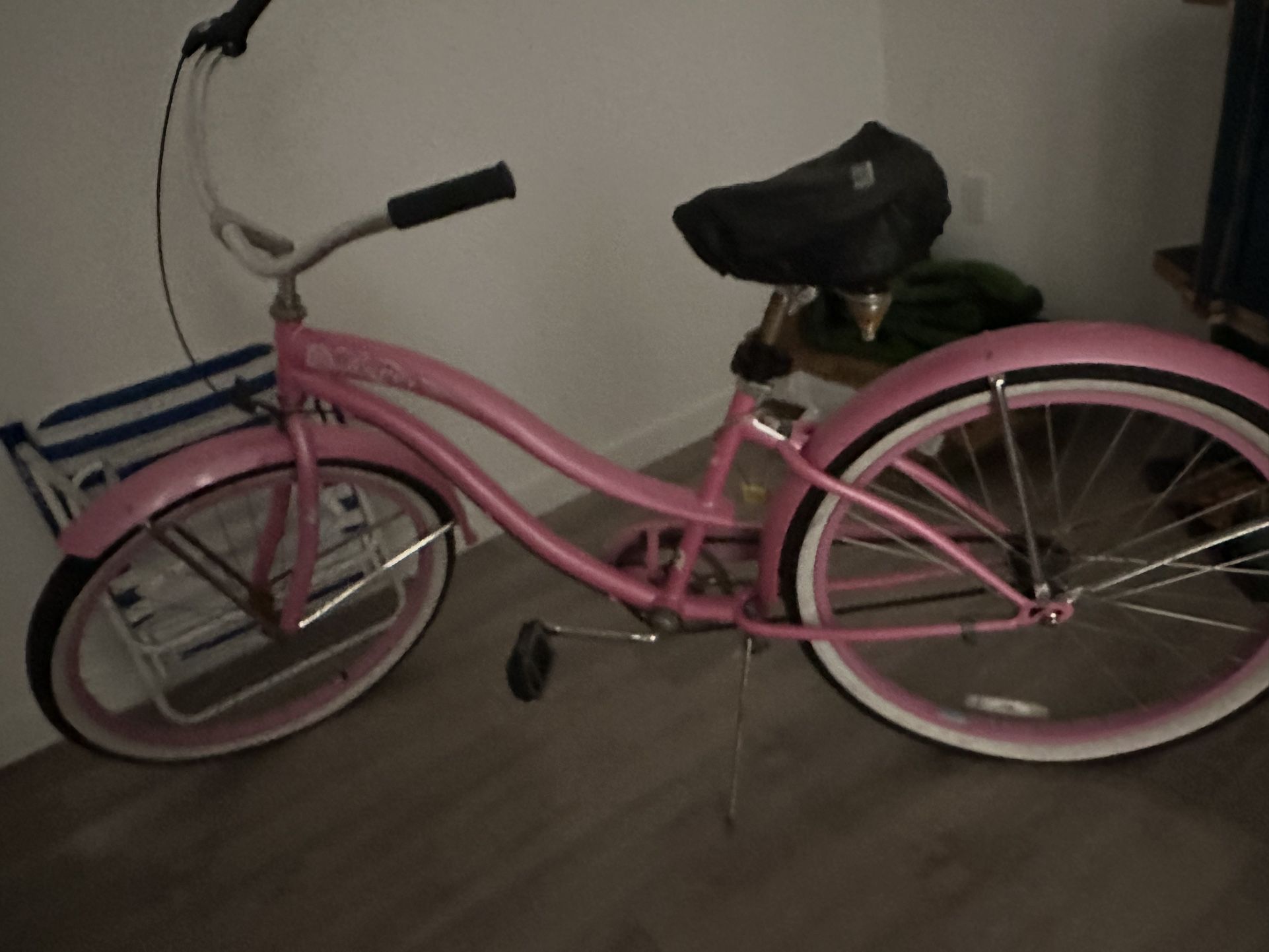 Pink Beautiful Cruiser Bike 