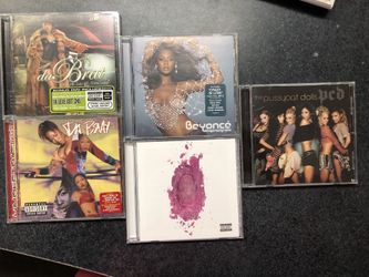 Five Hip Hop/Rap Ladies CDS - titles as pictured