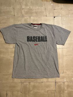 Nike basketball gray 2000s graphic tshirt size medium