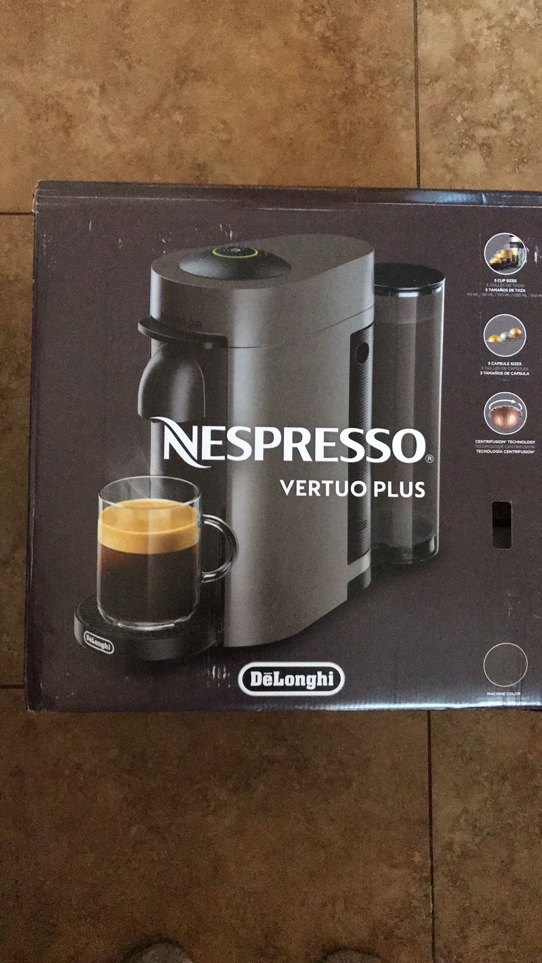 Brand new in box Nespresso Espresso coffee maker
