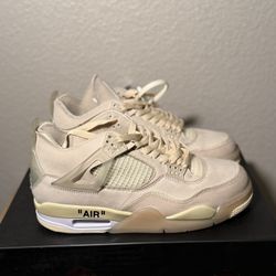 Nike Jordan 4 Retro Off White SP Sail Women’s Size 10