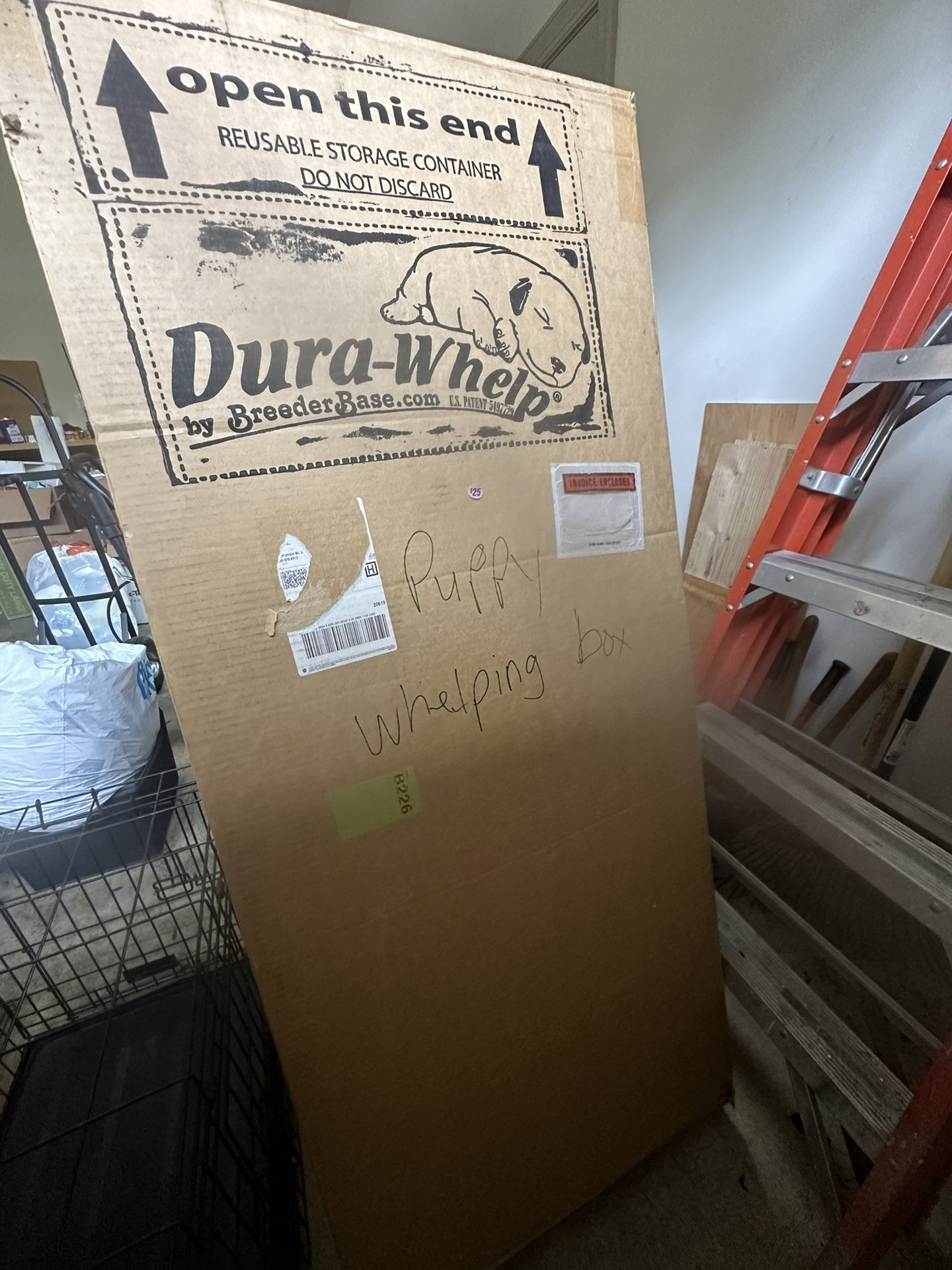 Dura-Whelping Box $50 - LIKE NEW