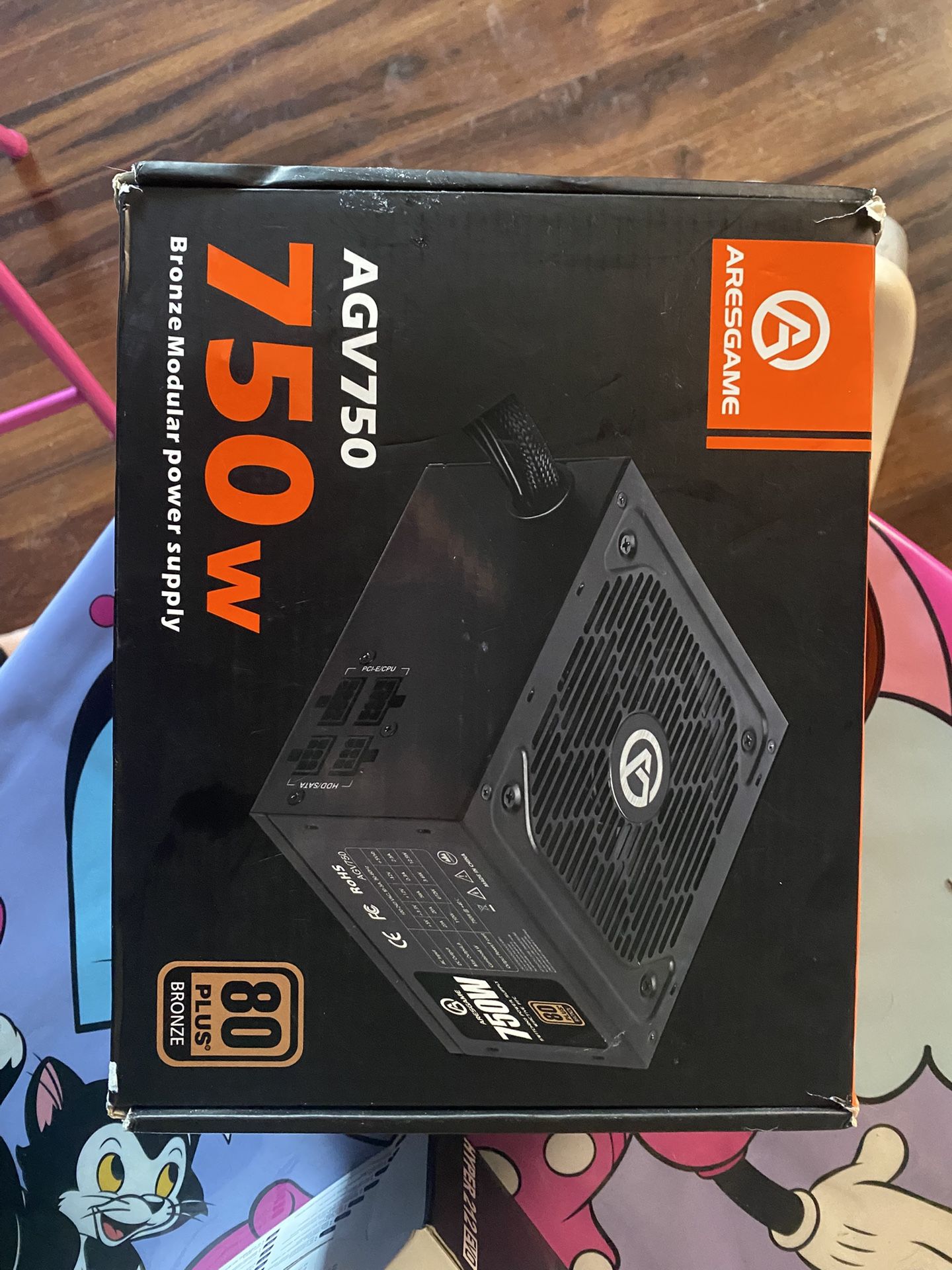 Aresgame AGV750 750W Bronze Power Supply