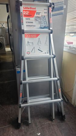 New 22Ft Little Giant Multi Position Ladder